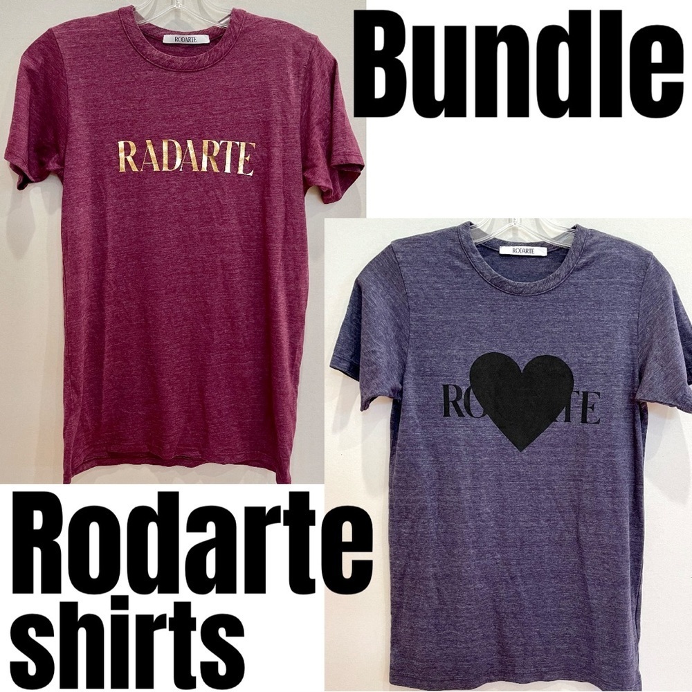 New Rodarte Shirts bundle BOTH included size womens extra small XS authentic